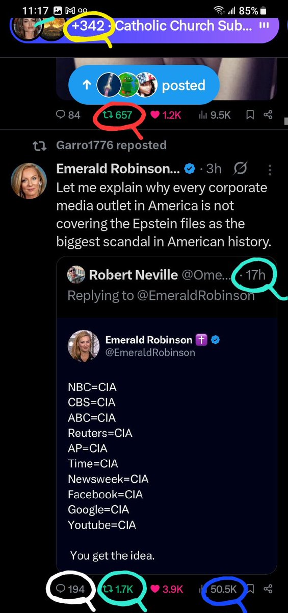 DeanDavis33's tweet image. 🐸1️⃣7️⃣ #Seventeen 🪞
5️⃣0️⃣5️⃣ #FiveZeroFive 
1️⃣9️⃣4️⃣ #OneNineFour 
6️⃣5️⃣7️⃣ #SixFiveSeven 
🎰 #WhatAreTheOdds 🪽
3️⃣4️⃣2️⃣ #ThreeFourTwo 🐇