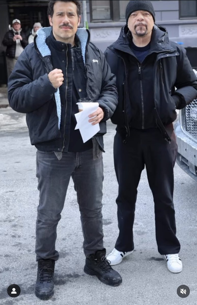 Octavio &amp; Ice. Today. #LawAndOrderSVU #svu
