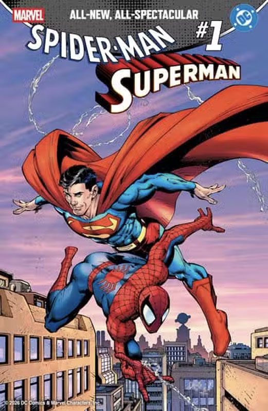 UniversoAlex's tweet photo. Hilo de portadas del nuevo crossover entre Spider-Man y Superman en los cómics https://t.co/HONOFNNu7N