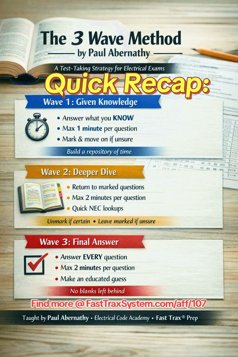 JoshTheSparky's tweet photo. #electricians have you used the 3 wave method? ⚡⚡ #fasttraxsystem #electrical #nationalelectricalcode https://t.co/IzUic8RbGM