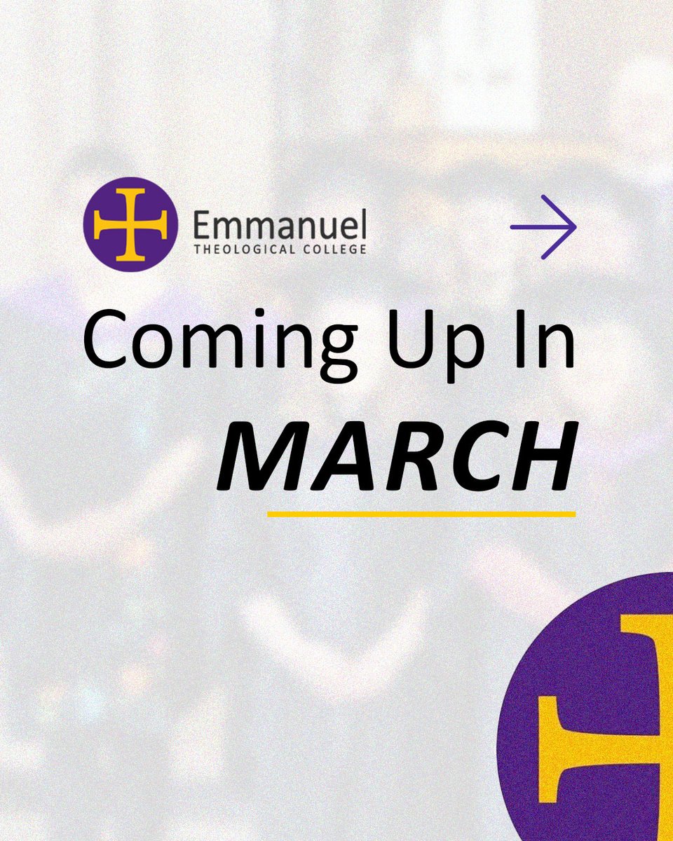 Emmanuel Theological College tweet media