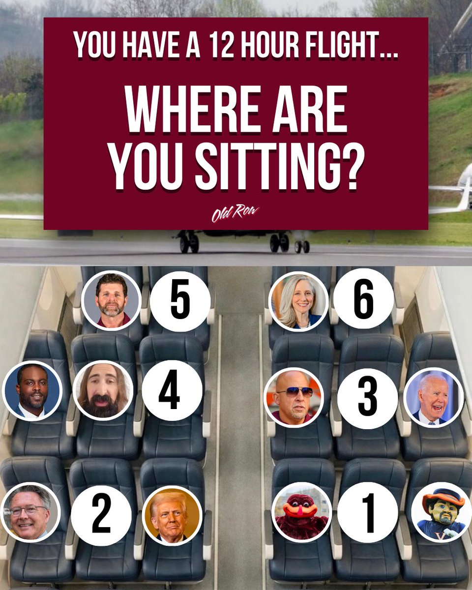 OldRowVTHokies's tweet photo. What seat are you picking? https://t.co/xsXKXFAcur
