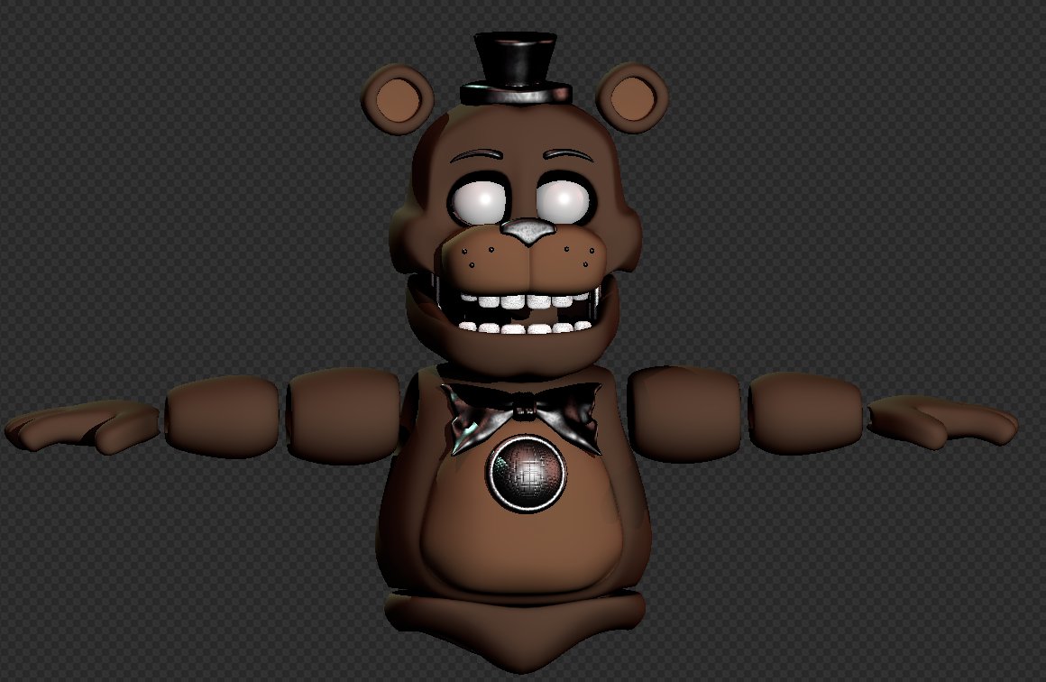 Fazbear's Fright model pack tweet media