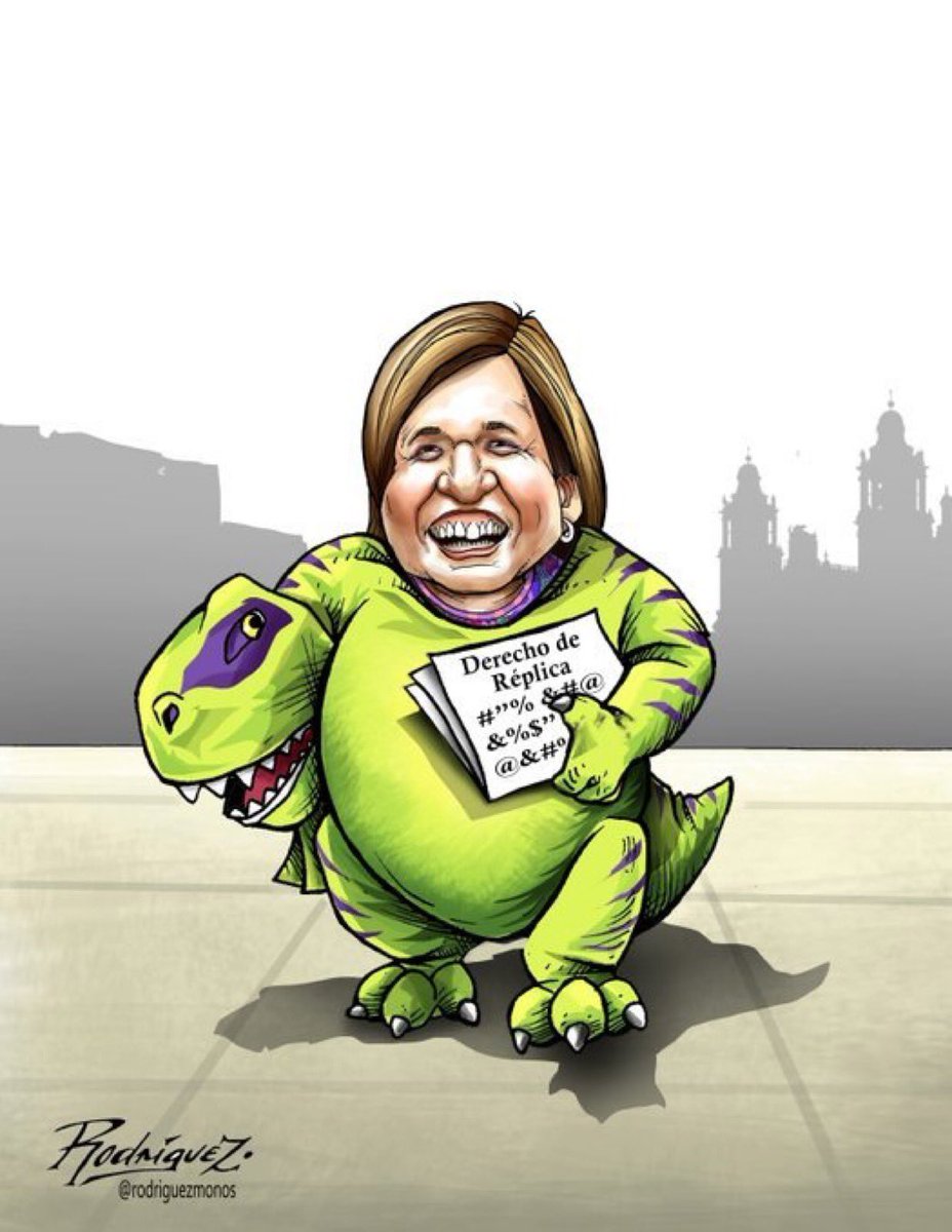 <a href="/XochitlGalvez/">Xóchitl Gálvez Ruiz</a> Acuérdate Xóchitl que tu responsabilidad es andar de botarga. La verdad te queda al centavo.