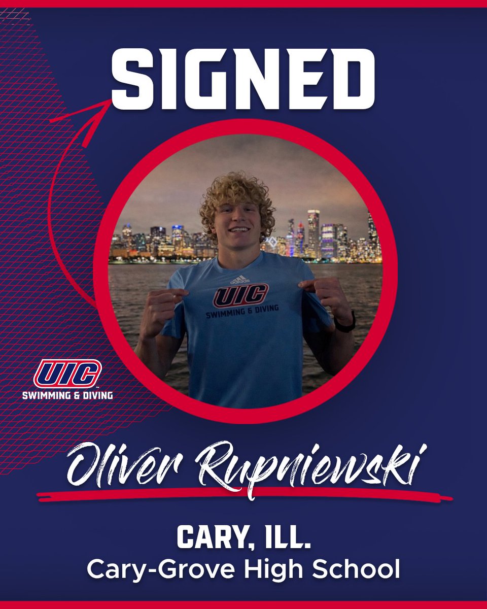 UIC_SwimDive's tweet photo. Signed ✍🔥

Excited to welcome Oliver to the Flames family!

#ChicagosCollegeTeam https://t.co/yoMtjUnkVm
