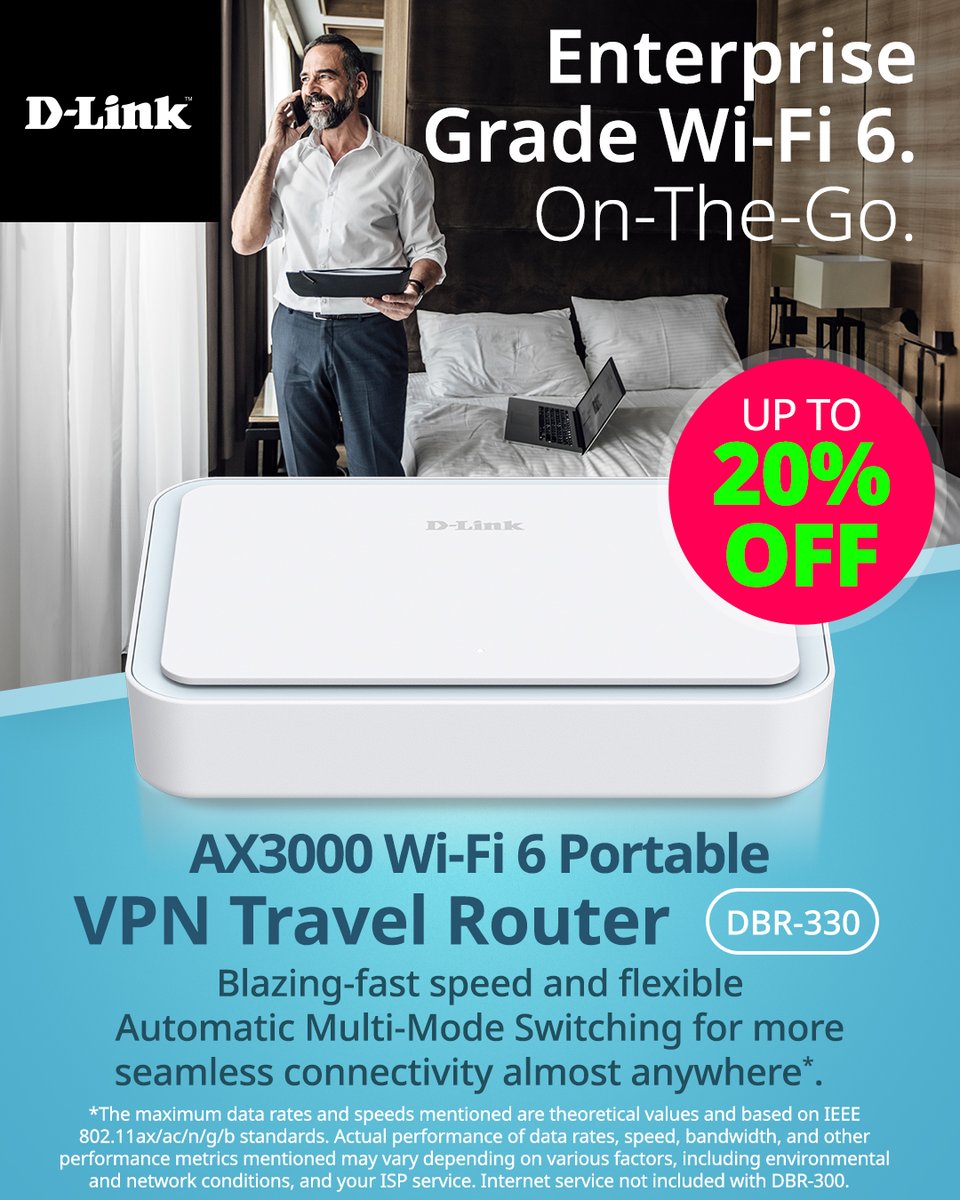 D-Link USA tweet media