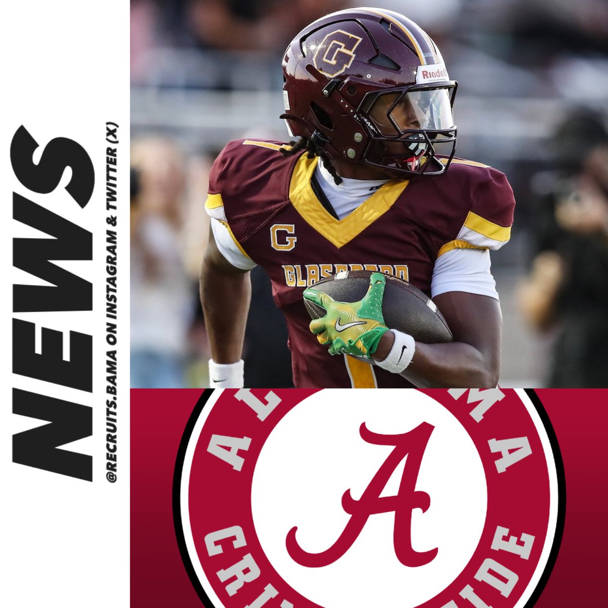 Recruits Bama tweet media