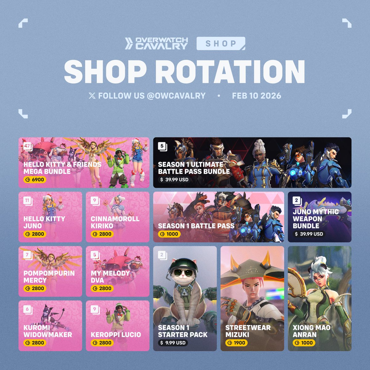 Overwatch Cavalry tweet media