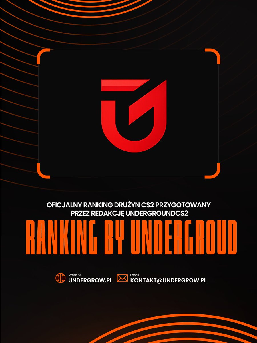 Nowy ranking, nowe emocje! 🔥 Zapraszamy do zapoznania się z najnowszym notowaniem drużyn CS2 by <a href="/PODZIEMIECS2/">UndergroundCS2</a> .