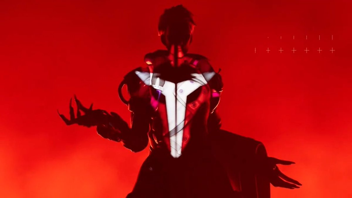 iconic behavior (she's just standing there)