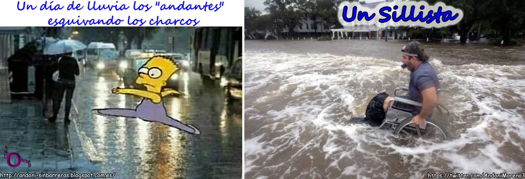 Un día de lluvia . . .