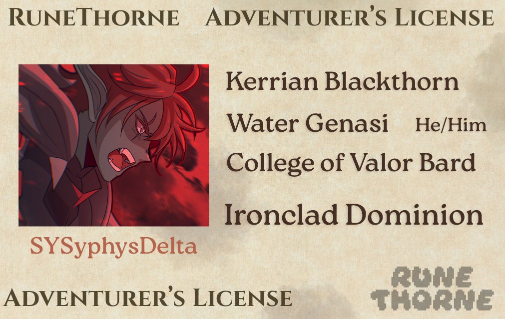 Life and death. Say hello to Theanoia and Kerrian Blackthorn! ⭐

The adventure starts on Feb 13th! 
<a href="/Thea_Noia/">Théanoia 🌈✨ Rainbow Vtuber</a> and @/SYSyphysDelta