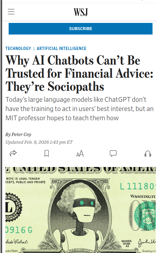 WSJ “sociopaths” headline