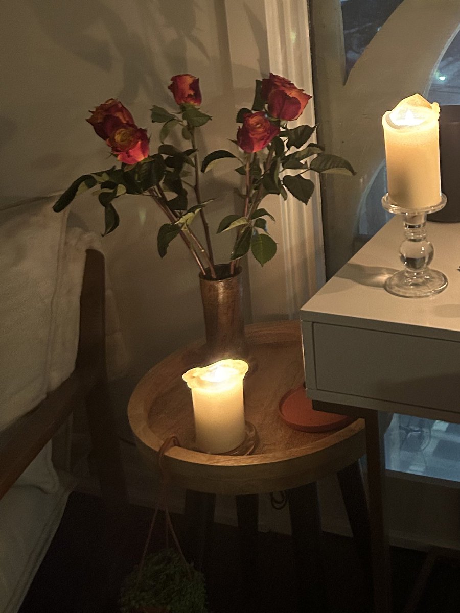 You can just bake bread and buy flowers and light candles and write in your journal and log off and make your life more beautiful any time you want