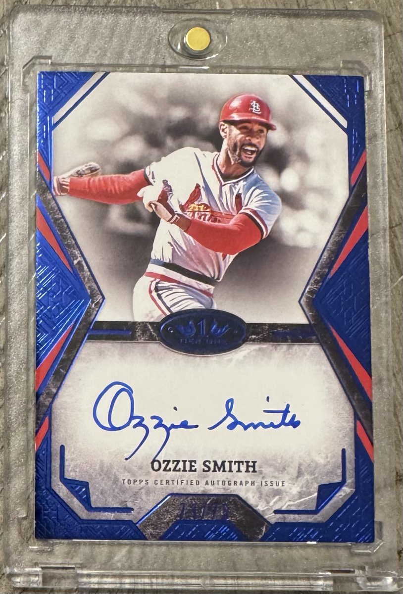 ozzie smith tier one auto /75 - $45