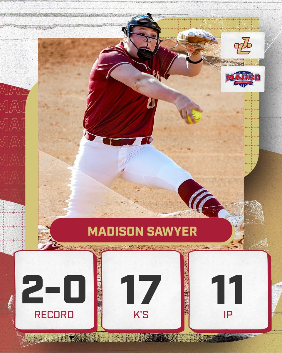 JC_Bobcats's tweet photo. Posting a 0.64 ERA with 17 K's as part of Jones' 4-0 sweep at the PCB JUCO Softball Showdown, freshman Madison Sawyer is the MACCC Pitcher of the Week. https://t.co/4NuHQG90C6