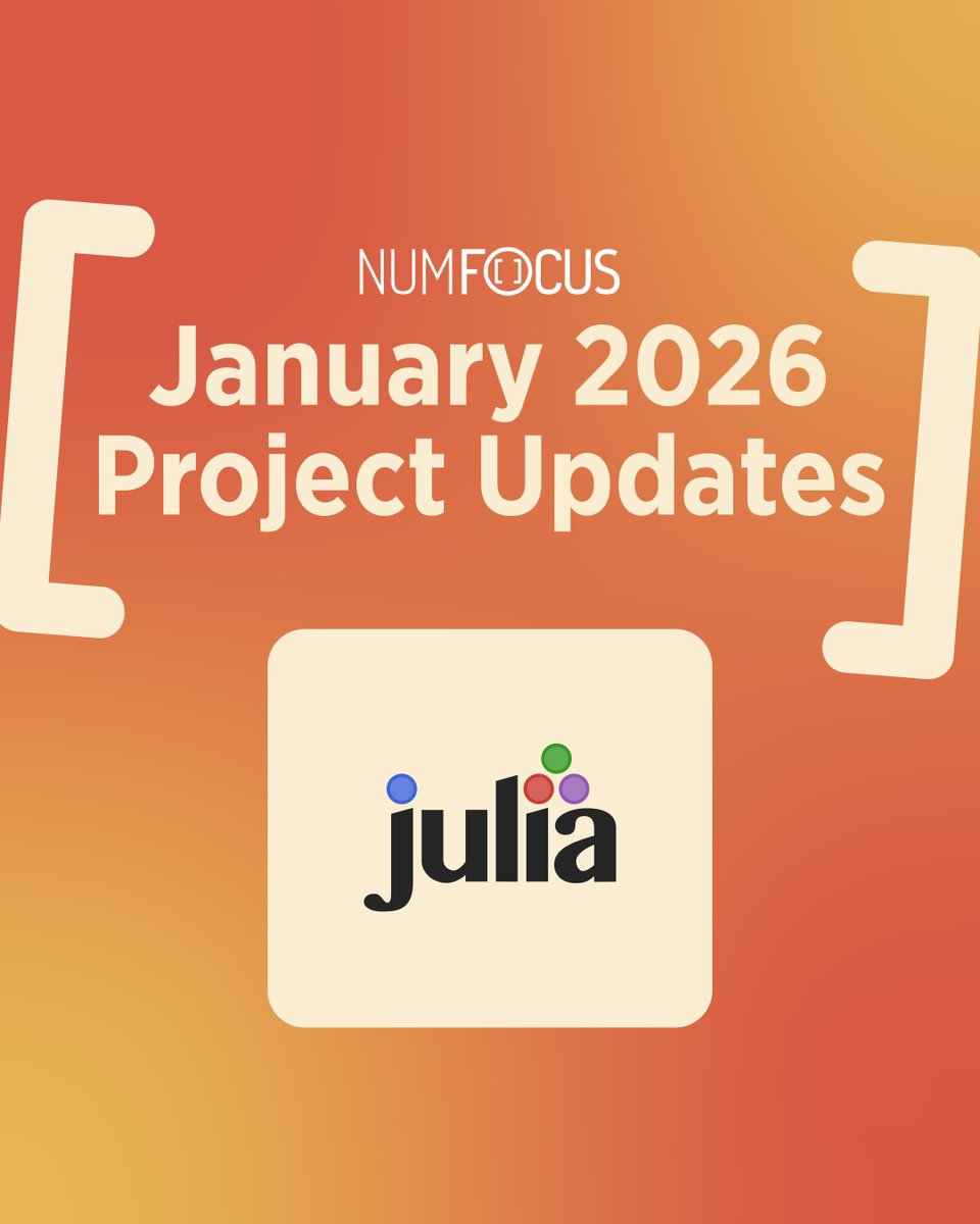 NumFOCUS tweet media