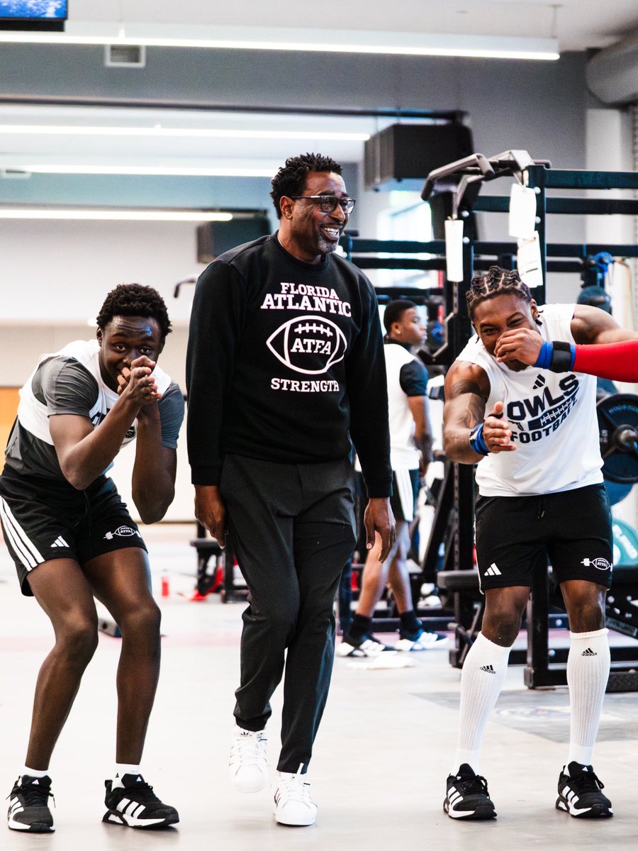 FAUFootball's tweet image. It’s all in the work ⛓️

#WIP🏝️