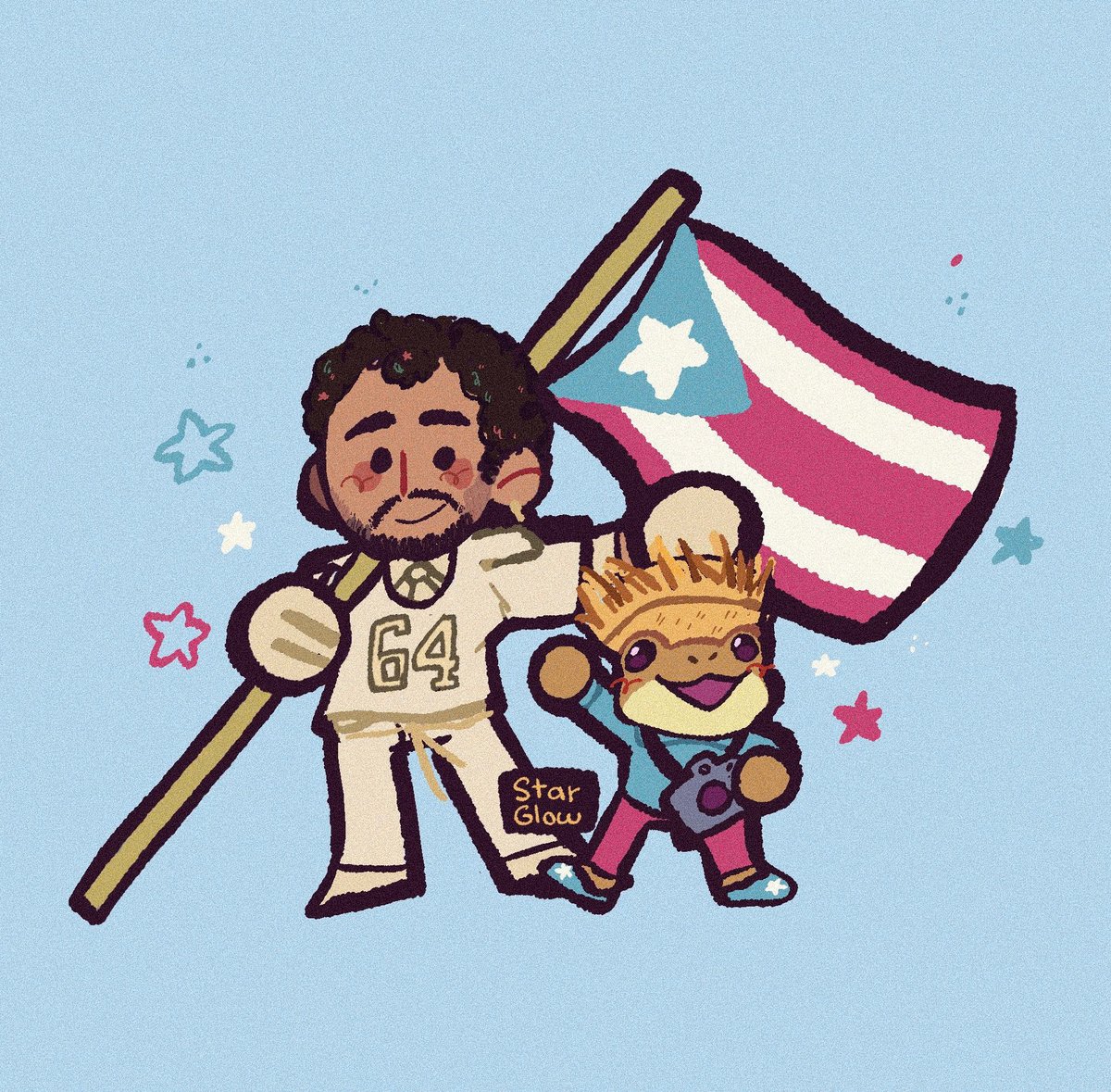 StarGlowTweet's tweet image. “The only thing more powerful than hate is love” ❤️🐰
#badbunny