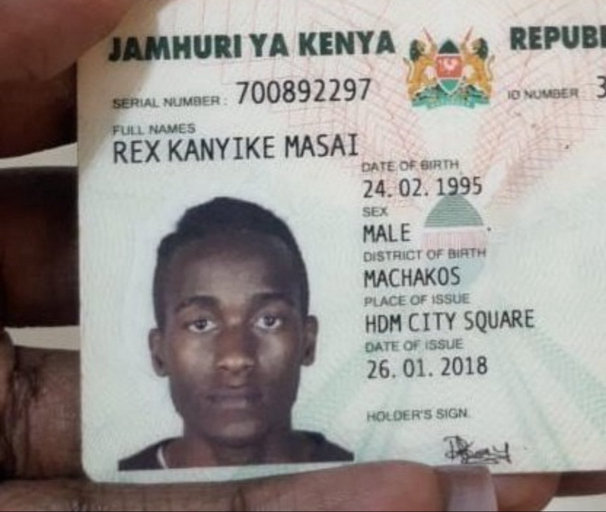_James041's tweet photo. SOLIDARITY CALL 🛑 

Rex Masai was born on 24th of February 1995.

The inquest into the murder of Rex Masai will be continuing on 19th and 24th of February 2026.

In the spirit of solidarity, I am requesting that on 24th February 2026, which will also be Rex's birthday, we all assemble at the Milimani Magistrates Court 10 as from 2pm for the hearing in honor of Rex.

May justice be our shield and defender ✊ 

#JusticeForRexMasai #EndPoliceBrutalityKe #RutoMustGoNow