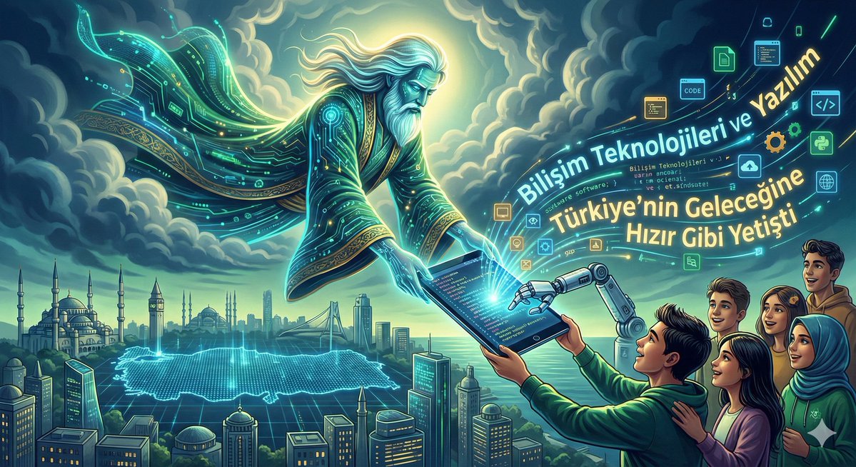 Anadolu'da "Hızır gibi yetişmek!" deyimi vardır. Biliyorum ki "Bilişim Teknolojileri ve Yazılım" dersleri de ülkemizin geleceğine Hızır gibi yetişecek. Bu sebeple #Maarif modelin etkili olabilmesi için #HerSınıfaBilişimDersi gelmeli.
<a href="/tcmeb/">Millî Eğitim Bakanlığı</a> <a href="/Yusuf__Tekin/">Yusuf Tekin</a> <a href="/meb_ttkb/">Talim ve Terbiye Kurulu Başkanlığı</a>