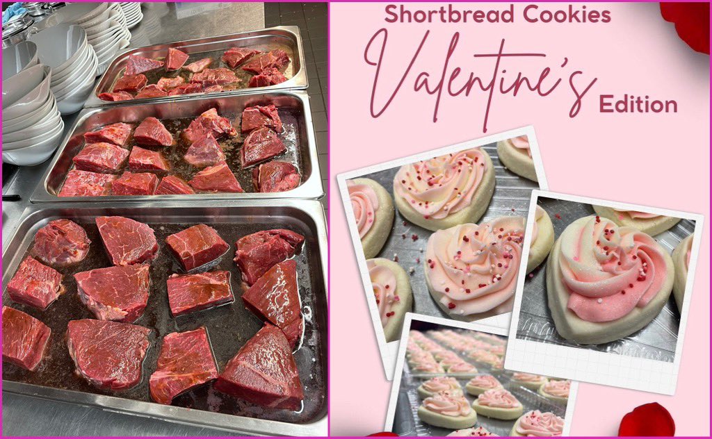 Chefstevewilson's tweet image. On that grind getting ready for big Valentines week ahead 👀😭
The joys of it being on a Saturday this year we get to run it extra long for all the lovers out there 😈
#CamelsFam 
#ChefLife