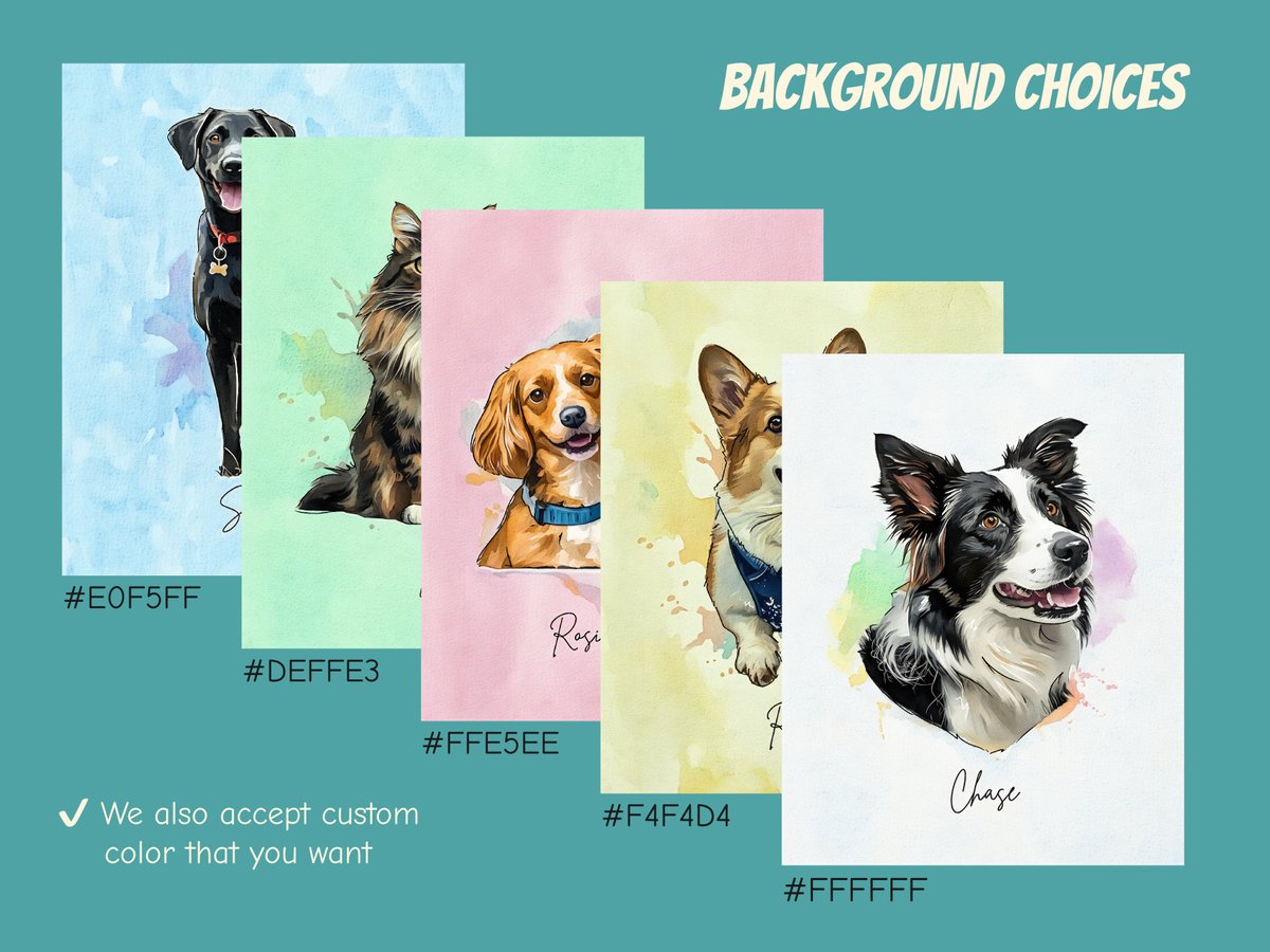 ArtPalsPixels's tweet image. New listing! Watercolor Pet Portrait @etsy 
artpalsandpixels.etsy.com/listing/445568…

#etsy #etsysale #watercolorpet #petportrait #customartwork #petlovers #bestgift