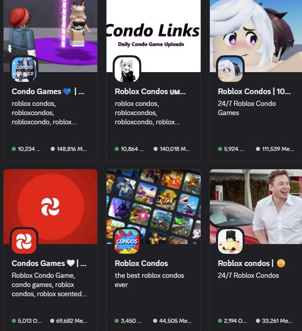 RealSchlep's tweet photo. @discord throwback to when Discord allowed Roblox child sex communities to gain hundereds of thousands of users and did absolutely nothing to moderate them https://t.co/anu6AZRvJo