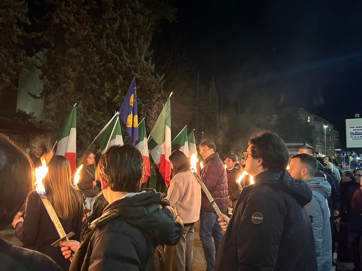 10 Febbraio Giorno del Ricordo delle vittime delle Foibe istriane e degli esuli giuliano-dalmati. #fdi #municipioxi