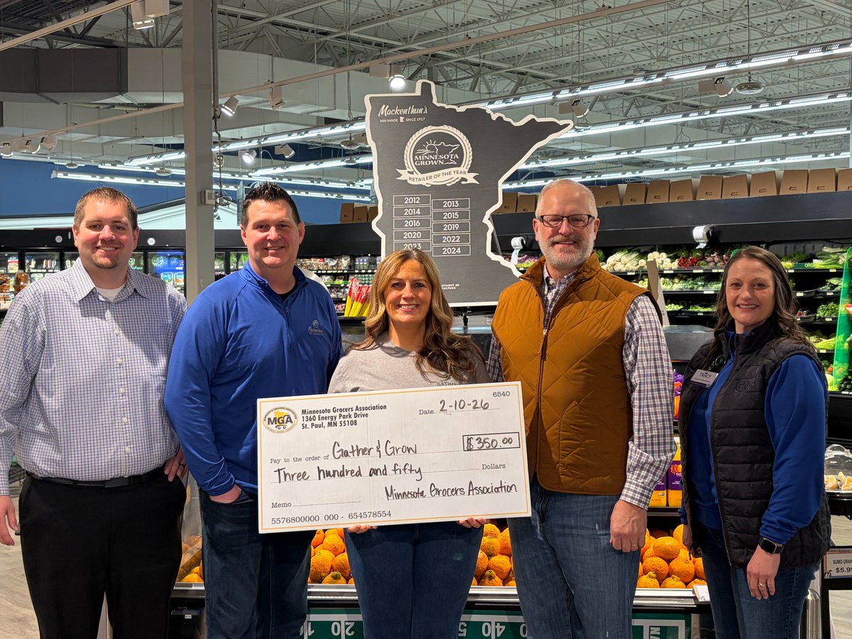 Minnesota Grocers Association tweet media