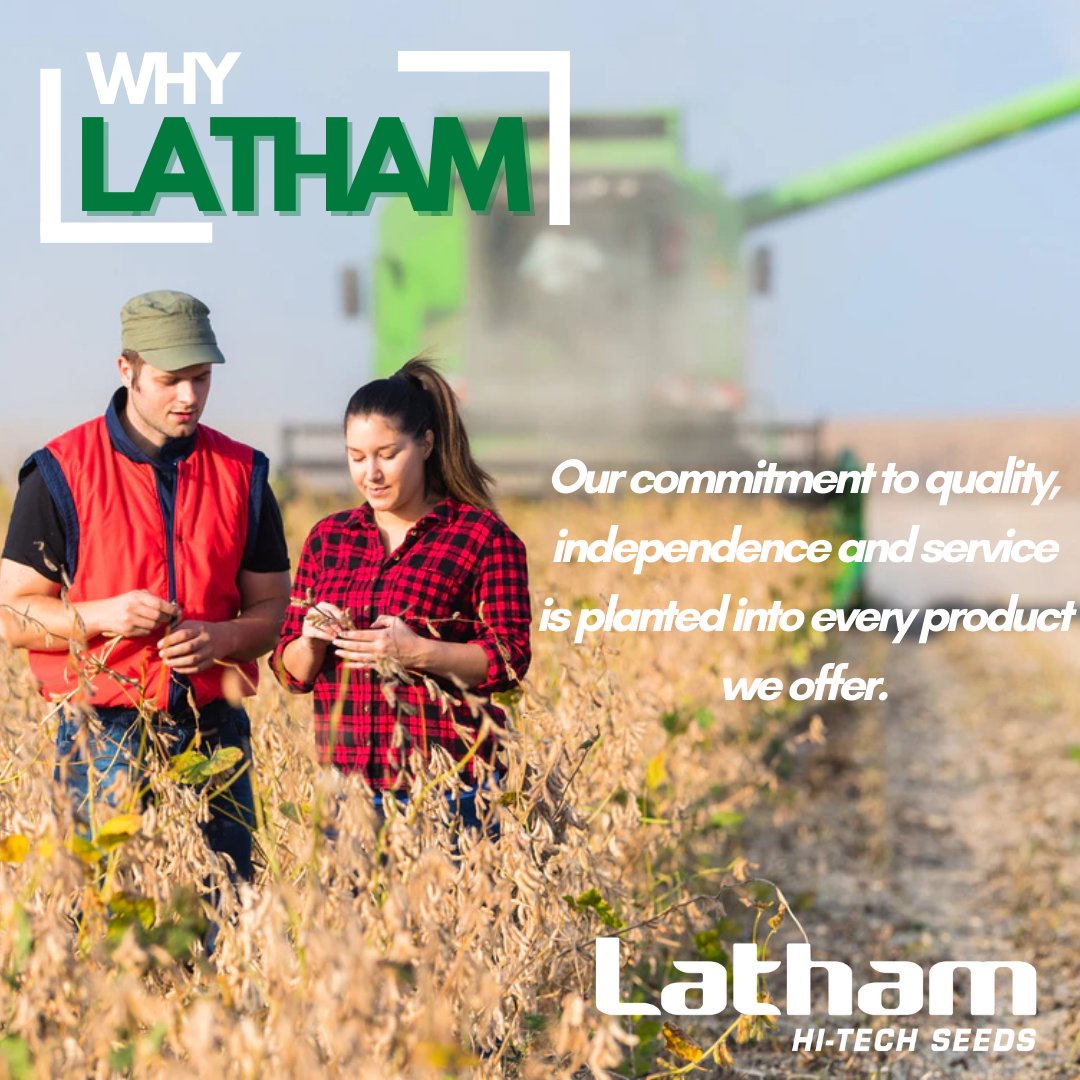 LathamSeeds's tweet photo. Planted with purpose. 🌱
Quality, independence and service go into everything we offer.
#LathamSeeds #WhyLatham https://t.co/gzOGWmLD3w