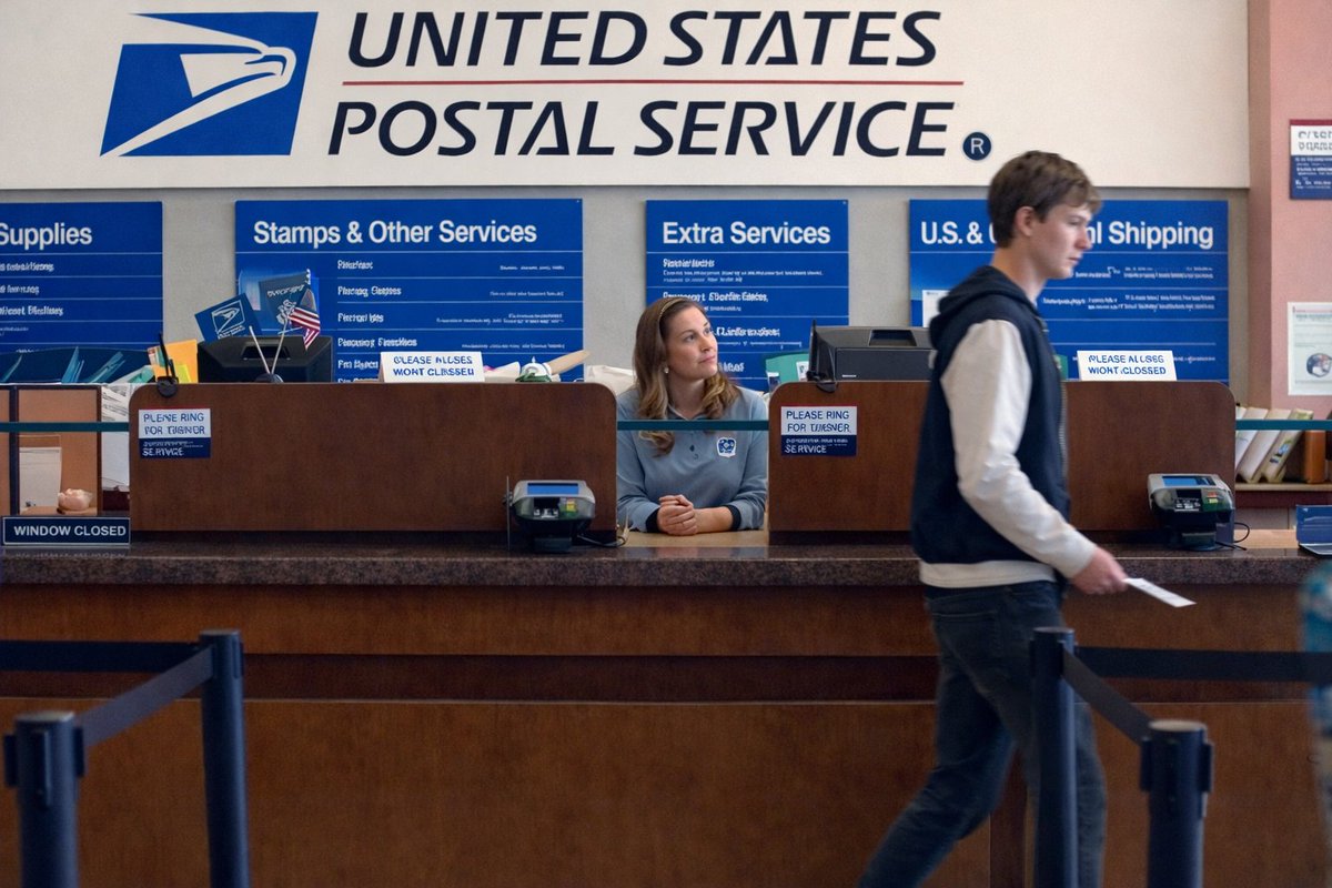 LikeAMailman's tweet photo. The Newest Mail Person of the Show (Episode 108) Haley, The Nice Lady Teller in Baby Driver (2017) #podcast #usps #moviereview #movie #spotifypodcast #applepodcasts #postallife #nalc #postalproud https://t.co/YanxrTc00B
