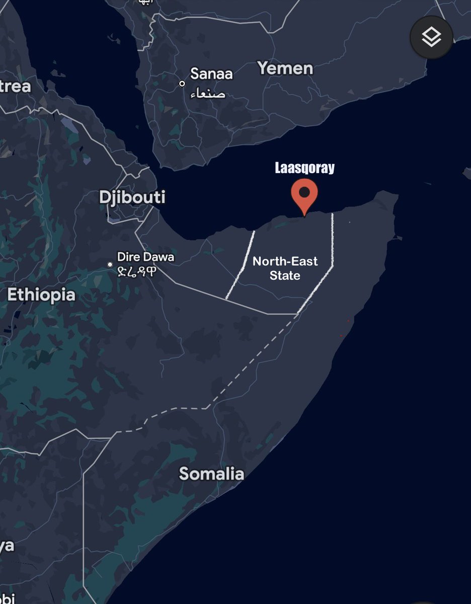 RealAbyan's tweet photo. 🚨🌊 HUGE GEOPOLITICAL SHIFT

Laasqoray Port 🇸🇴 is about to change the game.
Saudi Arabia 🇸🇦 is expected to establish a NAVAL BASE in Laasqoray after agreements with the North-East State Administration and the Federal Government of Somalia 🇸🇴.
Red Sea & Gulf of Aden just got a new power center. 👀🔥