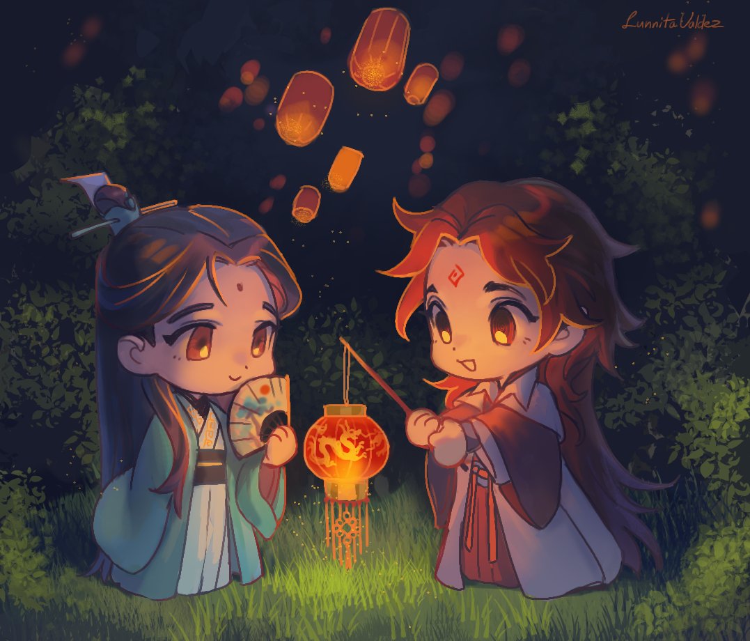 To go the mountain and light lanterns with beloved Shizun >> 🌏
#svsss