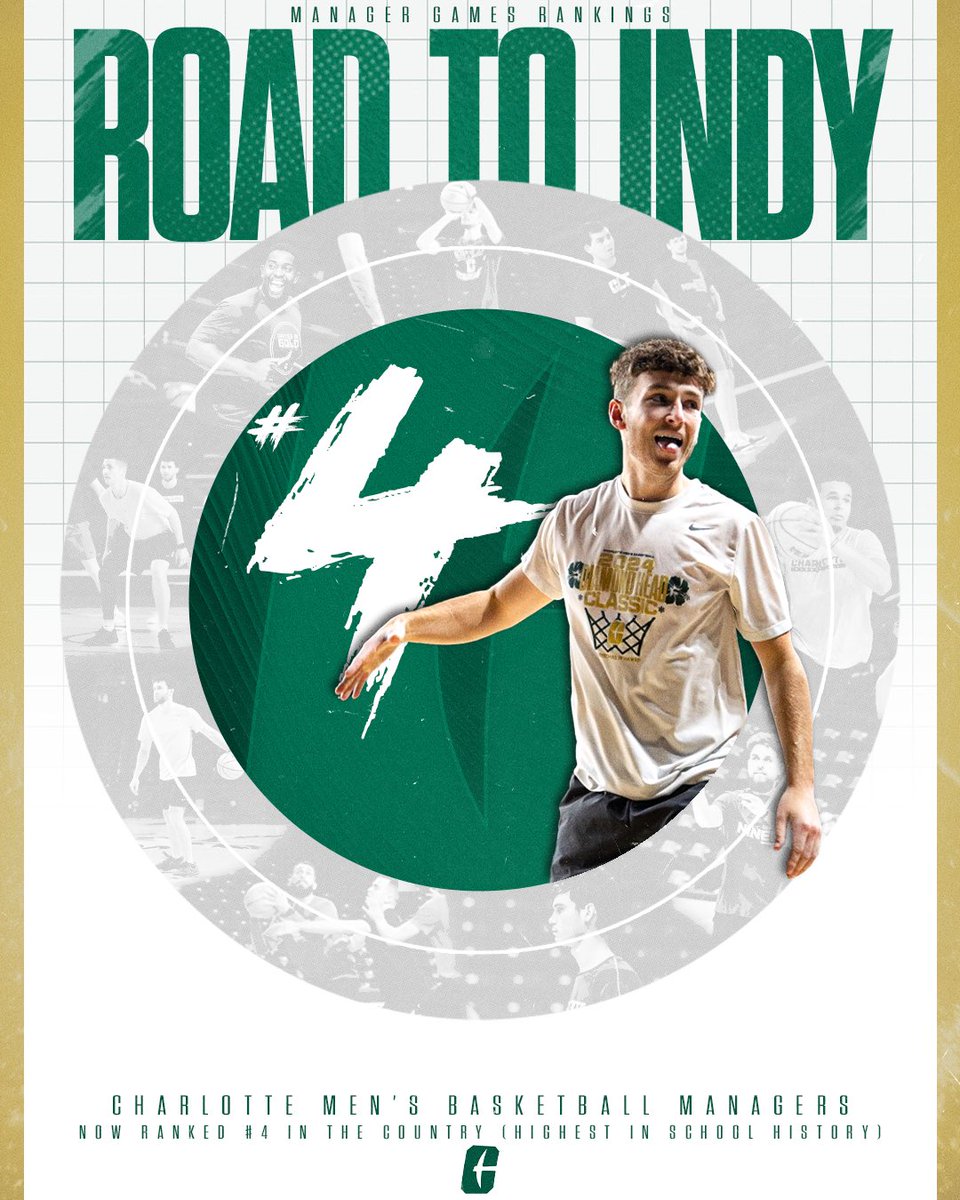 Charlotte Men’s Basketball Managers (#9) tweet media