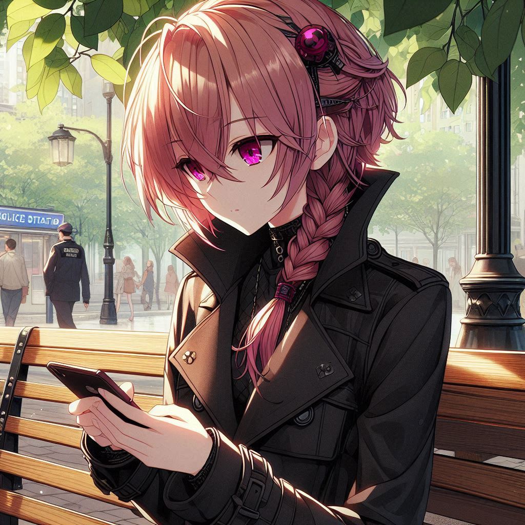 Between short messages, I keep long thoughts.” 💭📱 #aiart #Aigirl