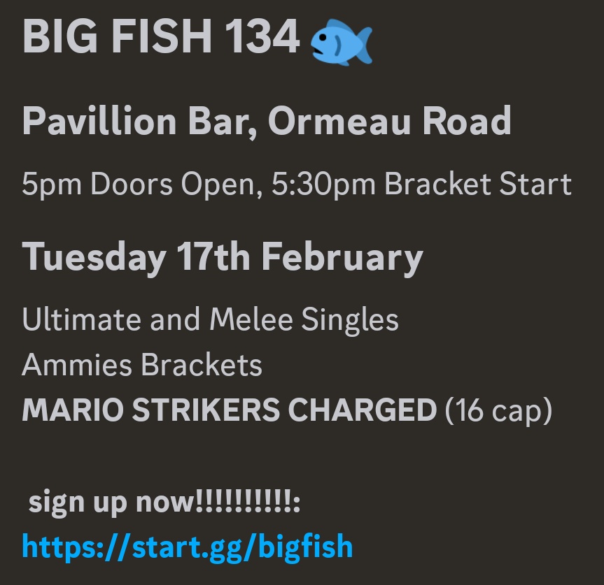 Big Fish tweet media