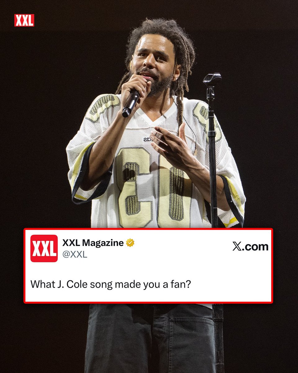 XXL's tweet image. 🗣️ WHAT J. COLE SONG MADE YOU A FAN? 🗣️

We asked and rap fans answered 👀