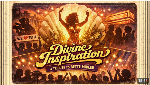 Video From The Bette Midler Archives: Bette Midler – Divine Inspiration Mini – Doc

bootlegbetty.com/2026/02/09/vid…

#BetteMidler, #Doc, #Documentary, #MiniDoc, #TheBetteMidlerArchive, #Video

To Read The Article, Click The Link Above Or Copy/Paste It In Your Browser!