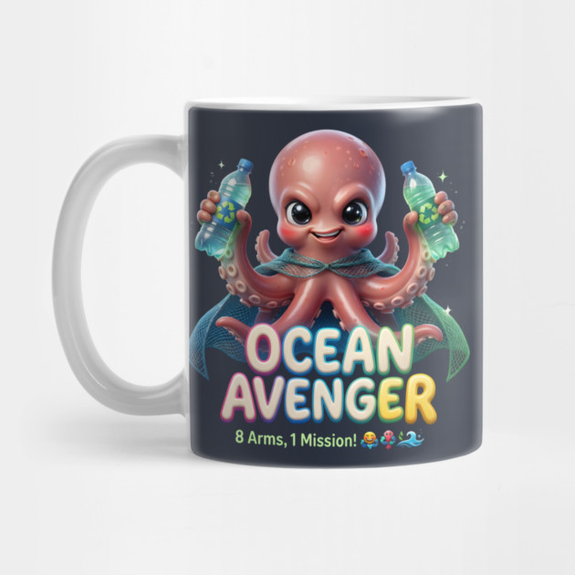 artvortexhub31's tweet photo. With plastic treaty talks kicking off this week, meet the cutest fighter against ocean trash: bottles up, mission on! Grab yours &amp; join the tide turn. 🐙♻️ Who's in? #EcoWarrior #OceanAvenger #TeePublic #Redbubble

https://t.co/Tg4fOPOLu4 https://t.co/rjETajqpjk