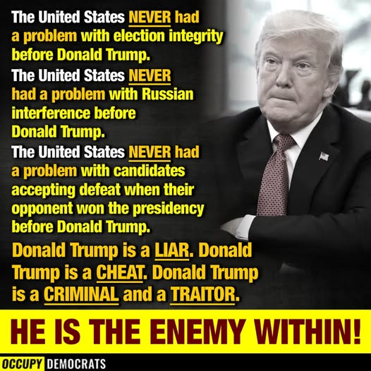 See the world existed for centuries before Don and we had men like him in the past then. We learned from our mistakes. 

But this is the first time the USA is learning from their mistakes! So they are learning the hardest one "pay attention to history and you won't repeat it".