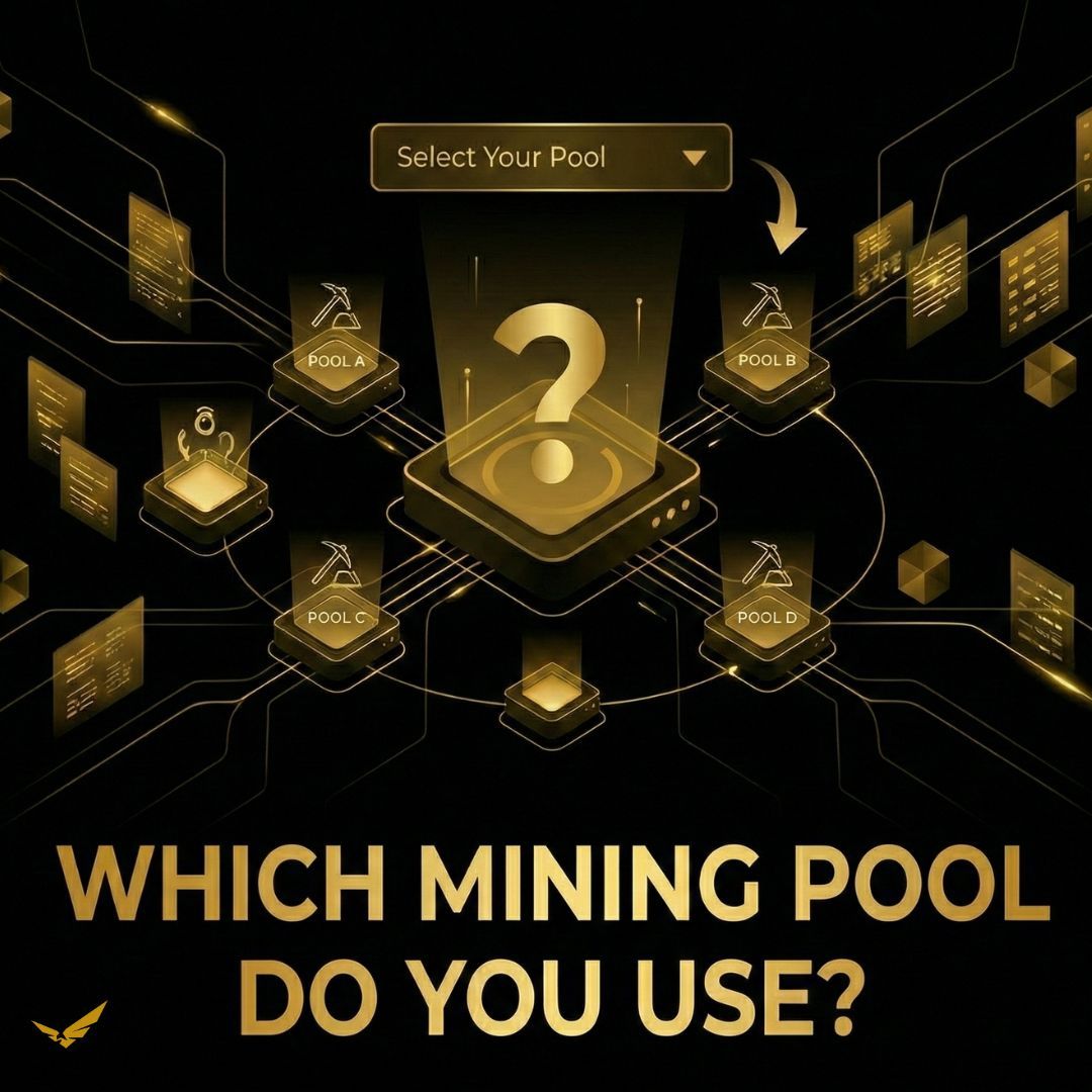 We’re curious 👀
Which mining pool are you using right now?

Drop it in the comments ⬇️
Let’s see what the community is using. 

If you are creating your own block templates, we want to hear that too!
