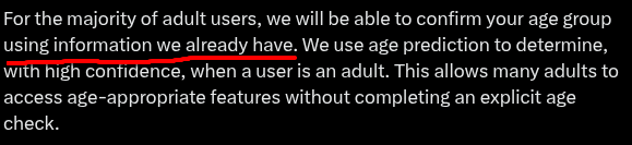 Quindi le informazioni in realtà le tenete già. Ancora peggio.