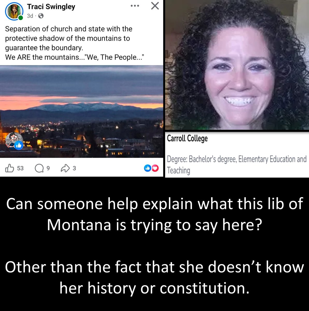 libsofmontana's tweet image. .@aaronflint @mt4ltdgov @mtfreedomcaucus @gvsentinel #mtpol #mtleg #mtnews @bozchron @lemmiwinkster @SamUSOH @LizaOrloff @MTGOP @the_posts @repleedeming @ShannonManess1 @My_Freedom_USA @BobPhalen2 @ChrisTheRed6669 @mtroughrider @CarlosB1776 @RaymondKepics @libsoftiktok