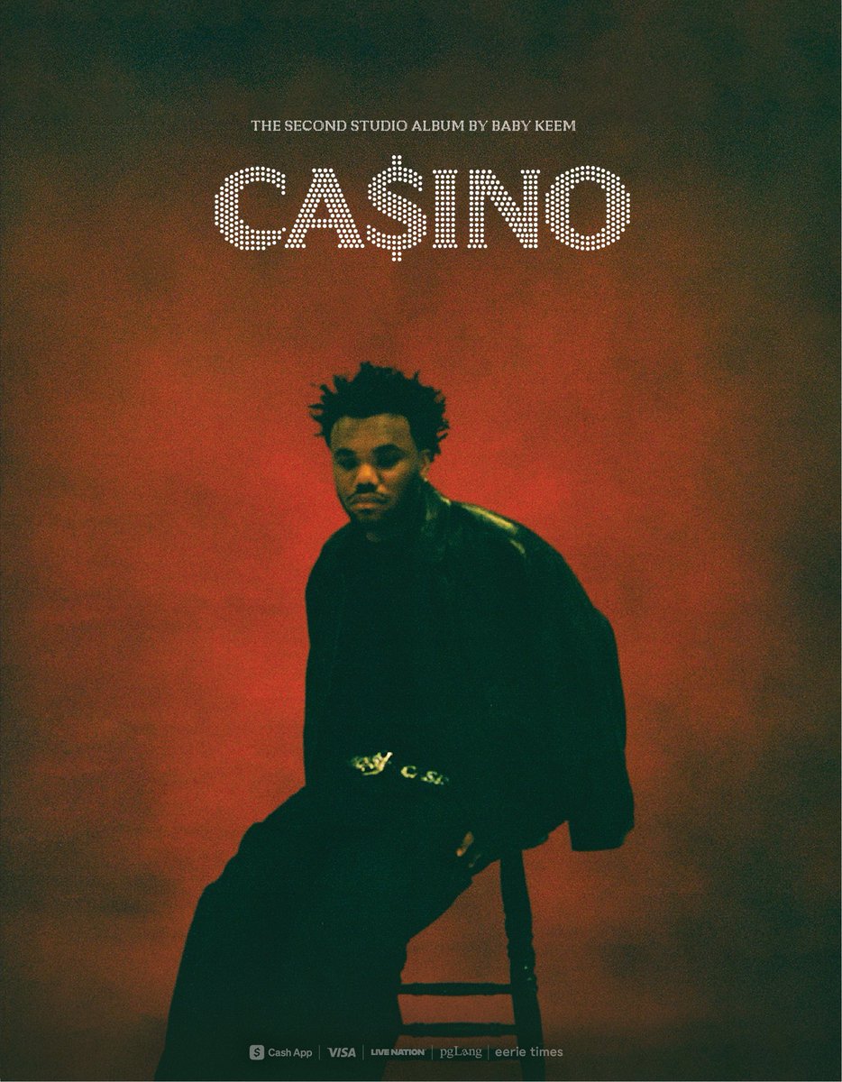 Kurrco's tweet image. BABY KEEM
CA$INO TOUR

APRIL 15 — SEPTEMBER 18 🚨