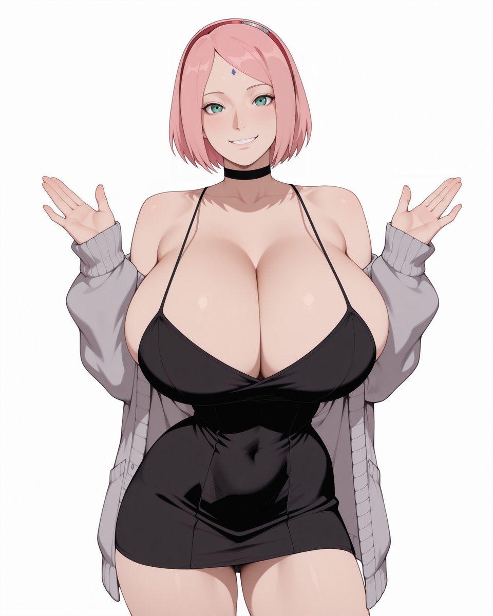 magiskuwa's tweet photo. Sakura Haruno sfw https://t.co/boRLn4vauE