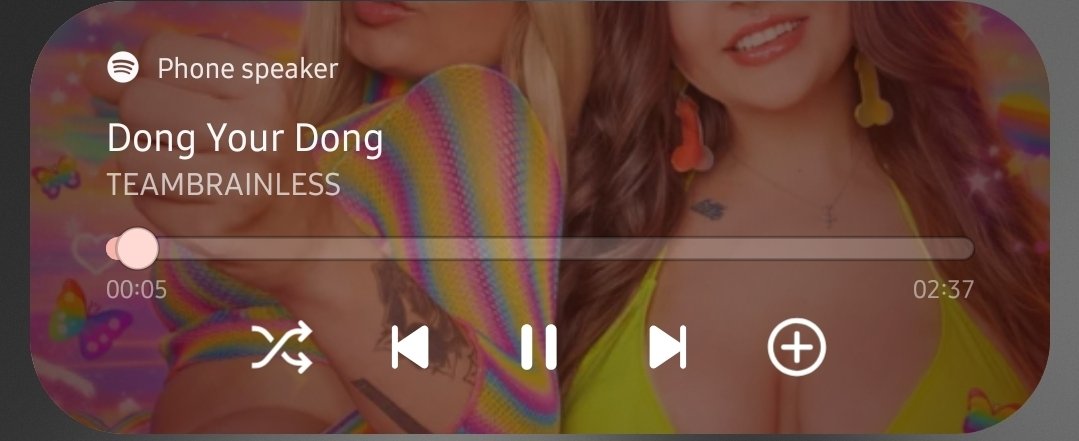 queenofgooners's tweet photo. THE DAY HAS ARRIVED! 
"WE ARE TEAMBRAINLESS" has been finally released &amp; is now available to stream on @Spotify ! 🌈🎶💿

The album features 11 high energy goon-pop songs! now you can take #TEAMBRAINLESS with you wherever you go! 🩷🍼🥰

LINK IN COMMENTS, ADD IT TO UR PLAYLIST! https://t.co/FpiaCZspRl