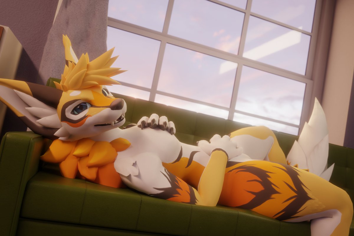 Shy vulper... 
Rendered for <a href="/simmons_176/">Sydney</a>~!