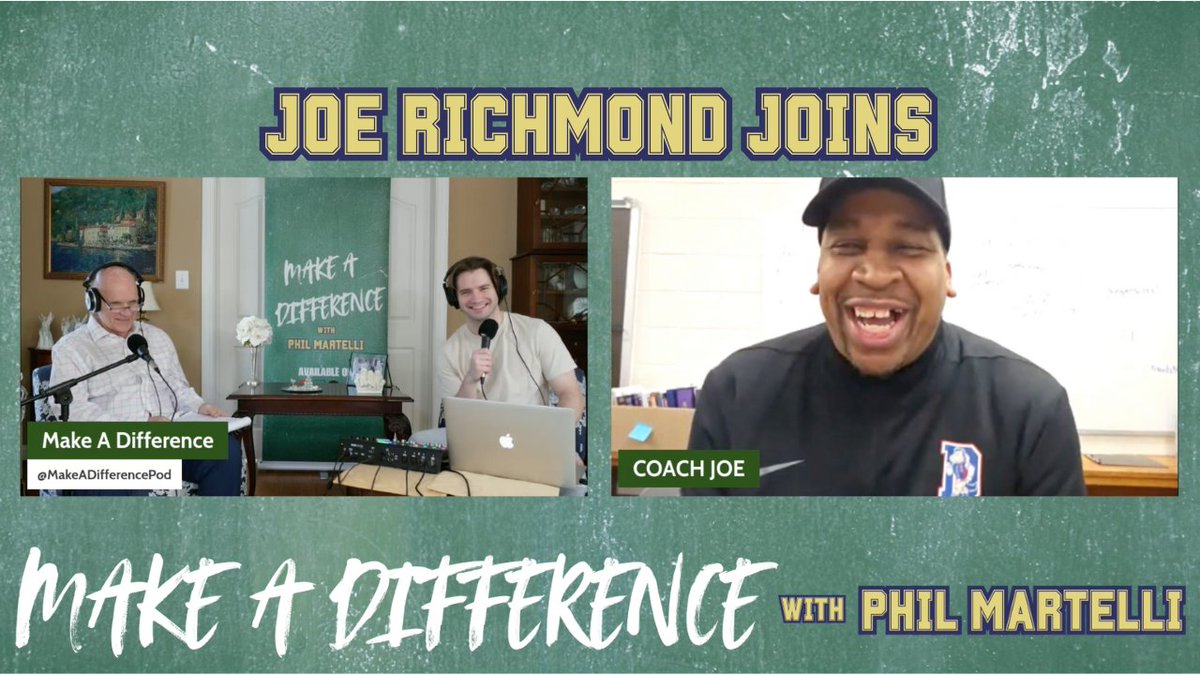 Make A Difference with Phil Martelli tweet media