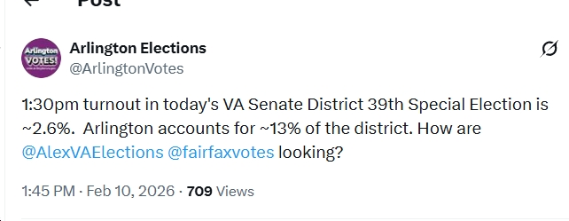 bluevirginia's tweet photo. Pathetic turnout https://t.co/v4mvGiyEJd https://t.co/YeFpsi4Ft5